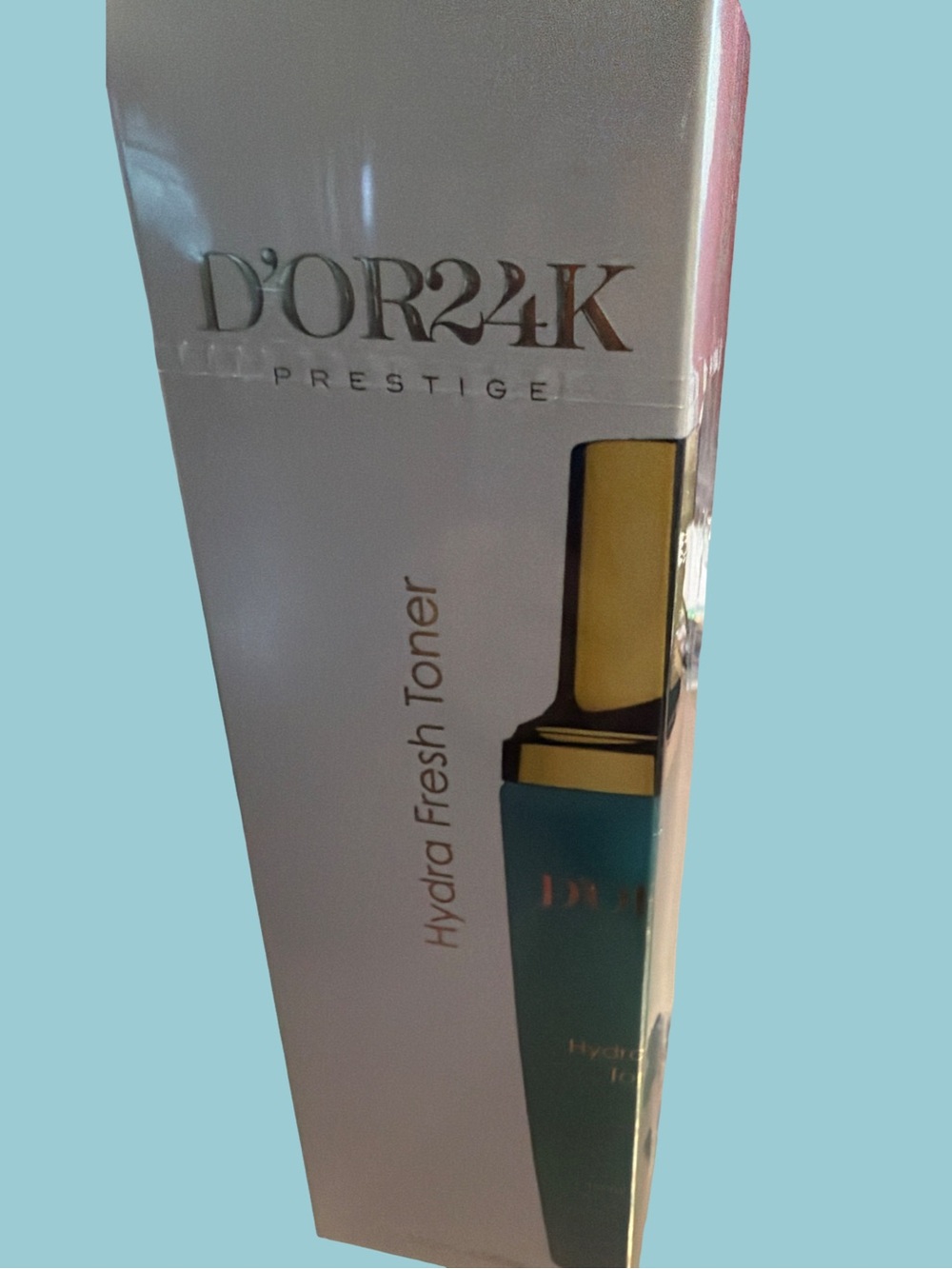 D'OR24K Prestige Hydra Fresh Toner – Teal & Gold